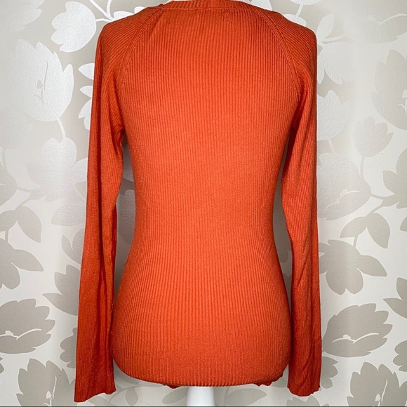 So Wear It Declare It | Orange Long Sleeve Top - Picture 4 of 8
